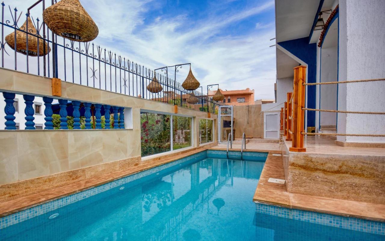 Blue Wave Lodge Agadir n'Ait Sa ภายนอก รูปภาพ
