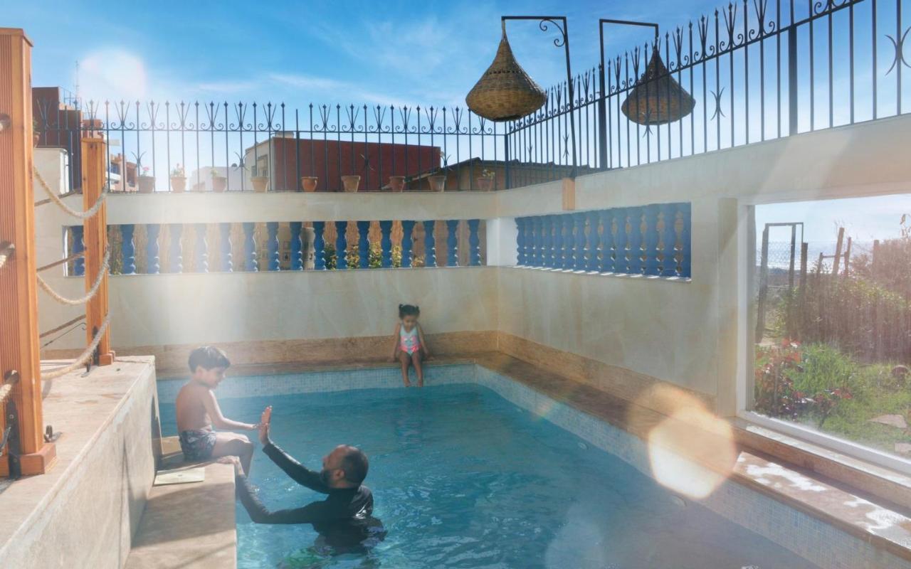 Blue Wave Lodge Agadir n'Ait Sa ภายนอก รูปภาพ