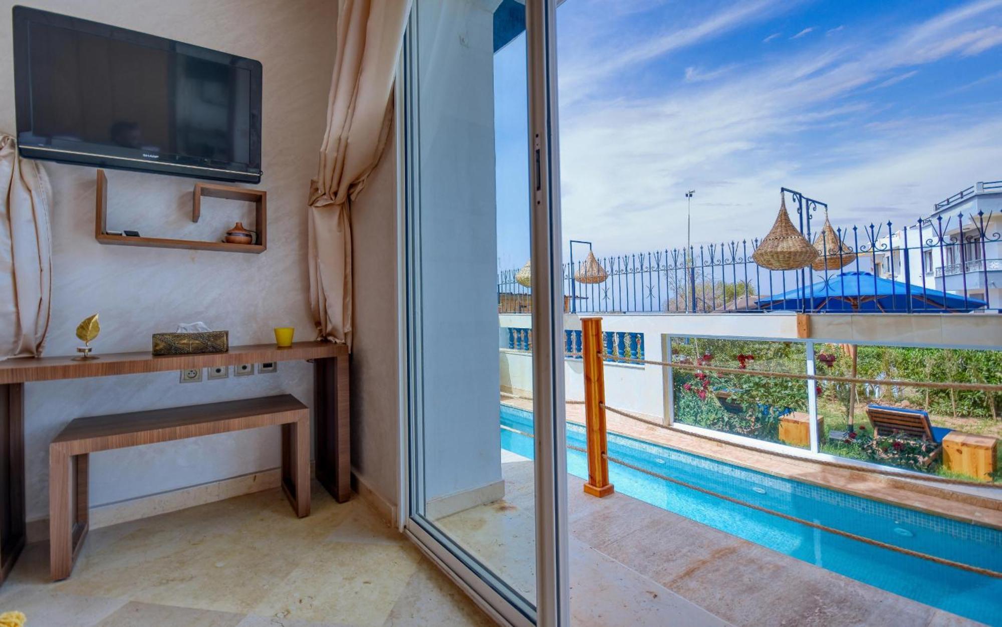 Blue Wave Lodge Agadir n'Ait Sa ห้อง รูปภาพ